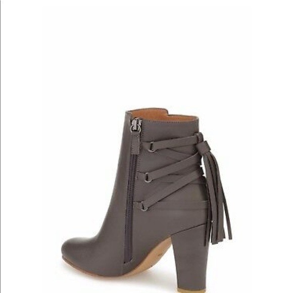 Halogen Grey Heather Sadee Lace-up  Boots/Booties - Picture 3 of 12